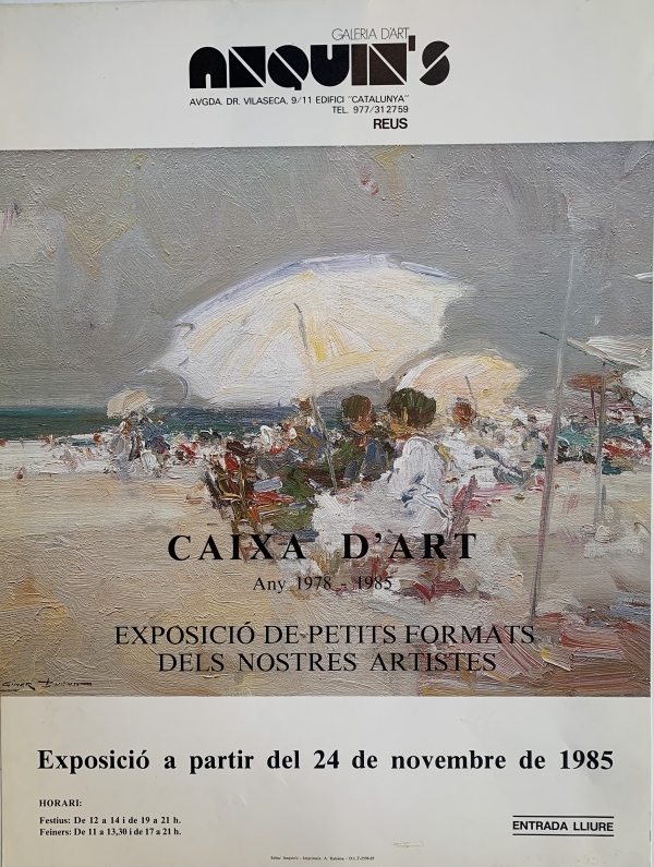Exposició Caixa d'art....