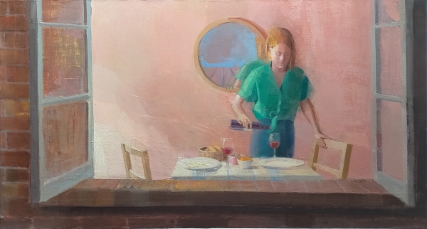 The rear window|alejandracaballero|chica y libro