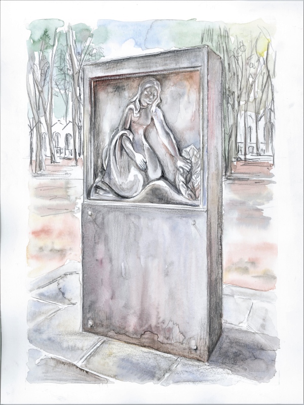 Estela funerària d'Evarist...