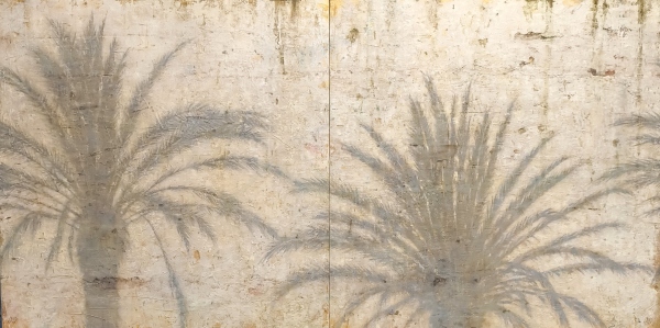 Turning palm shadows 1