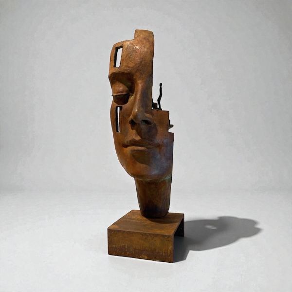 Kairos nº09|MARTA FABREGAS| Quadre collage fotografia étnica vintage amb técnica mixta