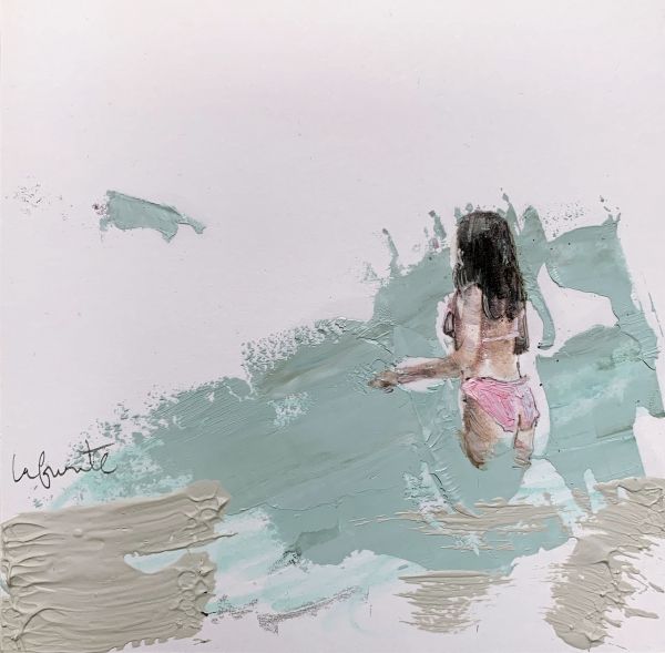 Sea crowd II|Marta lafuente |quadre nens art contemporani