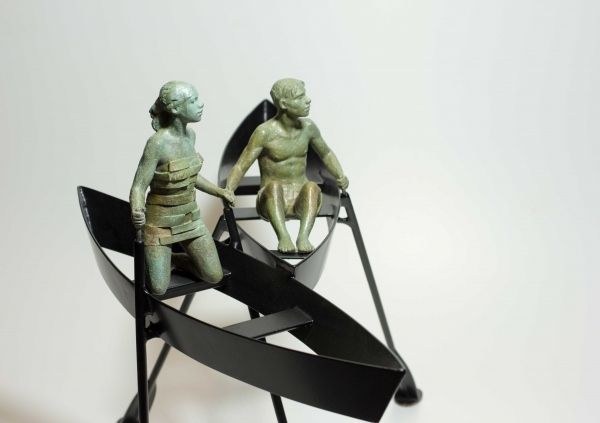Come across| Pere Sala| escultura contemporànea en bronze