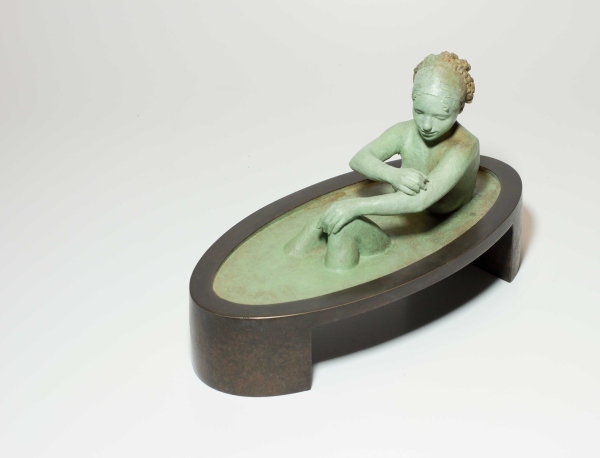 Sunken II| Pere Sala| contemporary sculpture in bronze