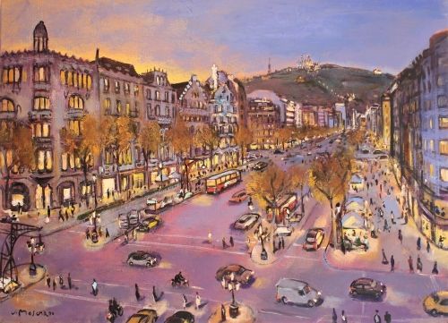 Josep MOSCARDÓ. Painting the world